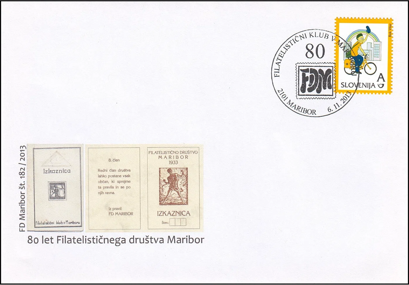 80 LET FILATELISTIČNEGA KLUBA V MARIBORU
